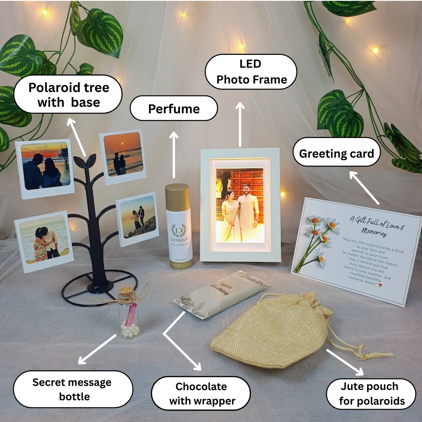 Led Photo Frame Hamper