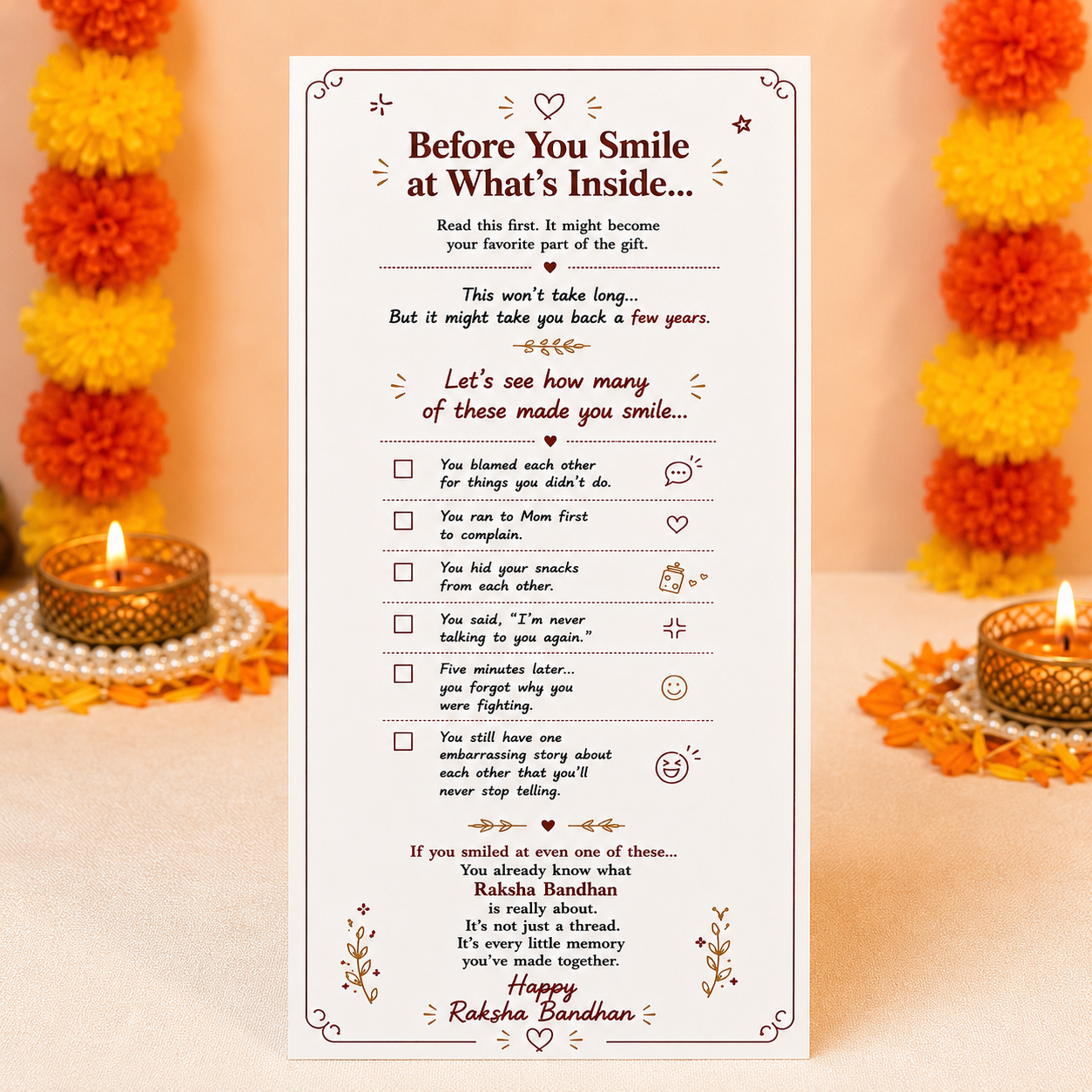 Personalized Photo Voice Jar Raksha Bandhan Gift | Surprise Gift for Brother & Sister